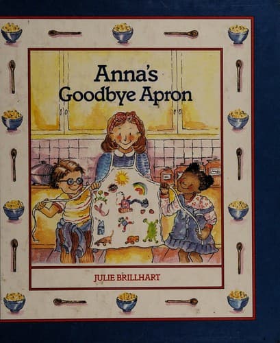 Cover of Anna's goodbye apron by Julie Brillhart