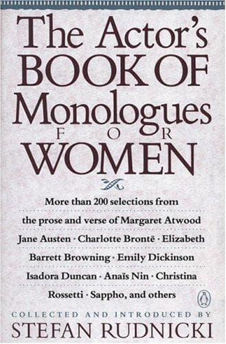 Cover of The Actor's Book of Monologues for Women by Various