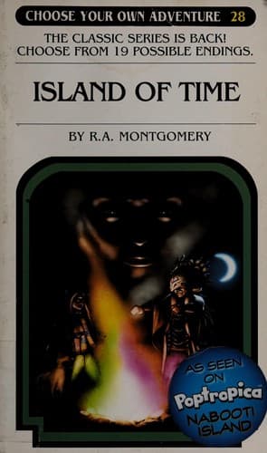 Cover of The Island of Time by R. A. Montgomery