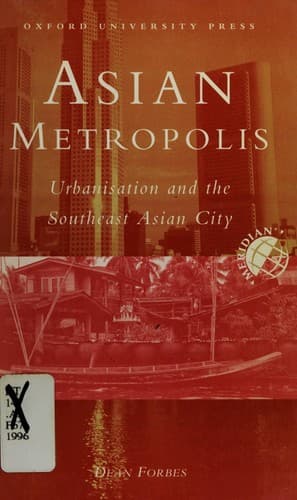 Cover of Asian metropolis by D. K. Forbes