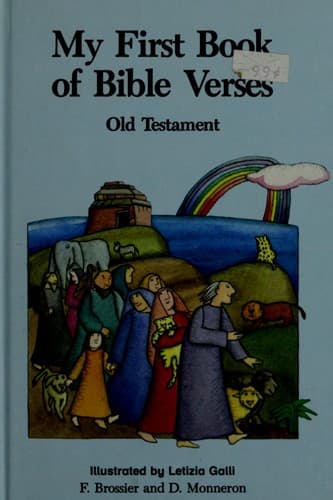 Cover of My first book of Bible verses by Toby Forward