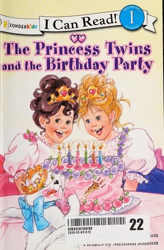 Cover of The princess twins and the birthday party by Mona Gansberg Hodgson