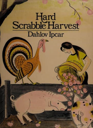 Cover of Hard scrabble harvest by Dahlov Zorach Ipcar