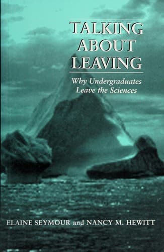 Cover of Talking about leaving by Elaine Seymour