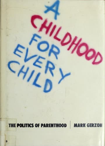 Cover of A childhood for every child by Mark Gerzon