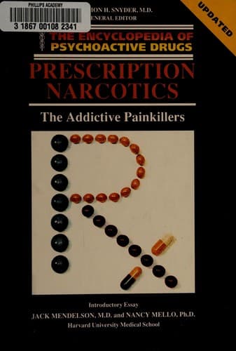 Cover of Prescription narcotics by Paul R. Sanberg