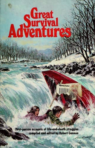 Cover of Great survival adventures by Robert Gannon