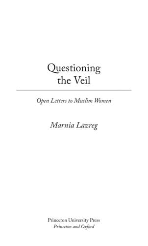 Cover of Questioning the veil by Marnia Lazreg