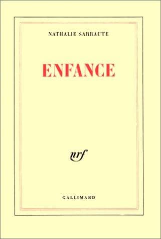 Cover of Enfance by Nathalie Sarraute