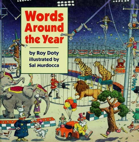 Cover of Words around the year by Roy Doty