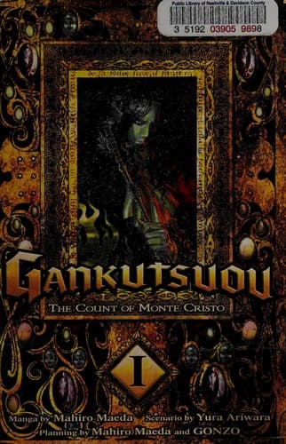 Cover of Gankutsuou by Mahiro Maeda