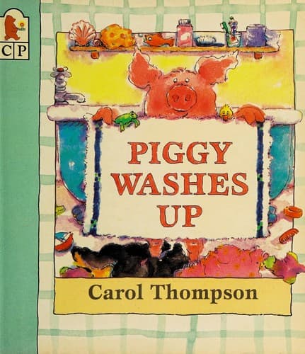 Cover of Piggy washes up by Carol Thompson