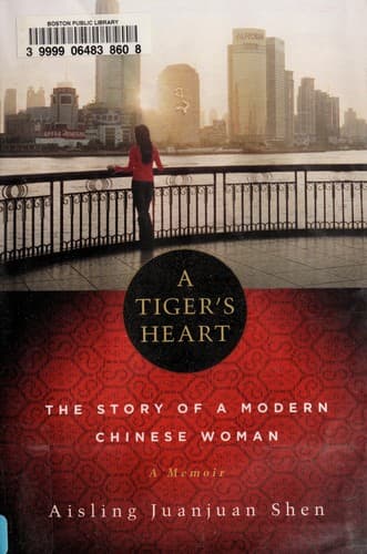 Cover of A tiger's heart by Aisling Juanjuan Shen