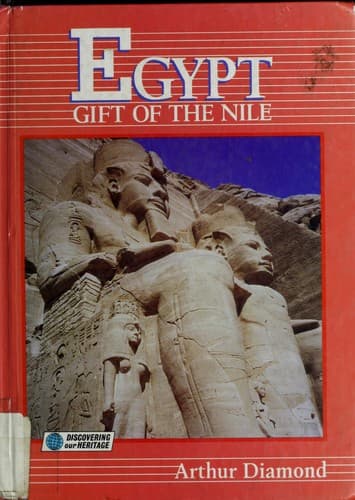 Cover of Egypt, gift of the Nile by Arthur Diamond