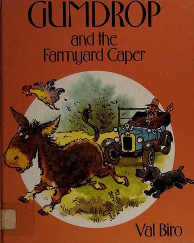 Cover of Gumdrop and the farmyard caper by Val Biro