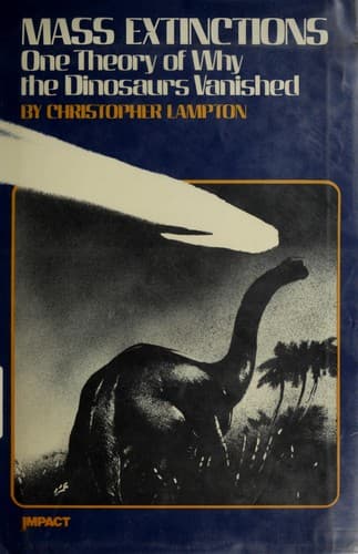 Cover of Mass extinctions by Christopher Lampton