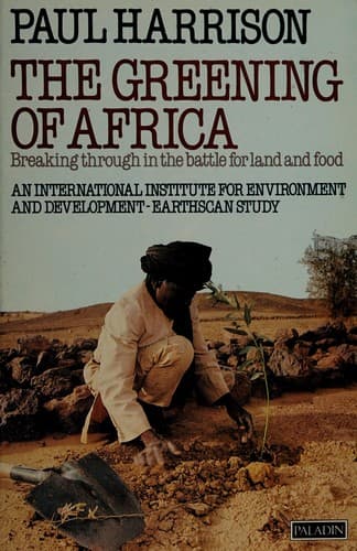Cover of The greening of Africa by Paul Harrison
