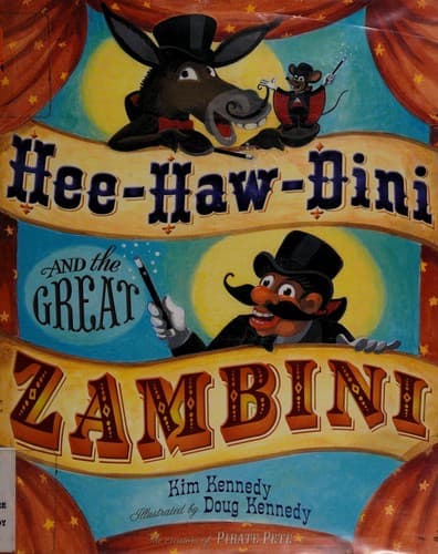 Cover of Hee Haw Dini and the Great Zambini by Kim Kennedy