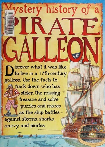 Cover of Mystery history of a pirate galleon by Fred Finney