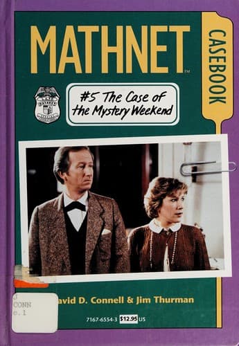 Cover of The case of the mystery weekend by David D. Connell