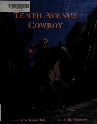 Cover of Tenth Avenue cowboy by Linda Oatman High