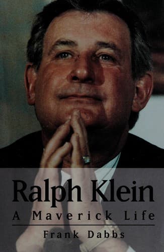 Cover of Ralph Klein by Frank Dabbs