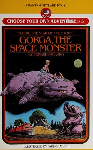 Cover of Gorga,/space Monster by Edward Packard