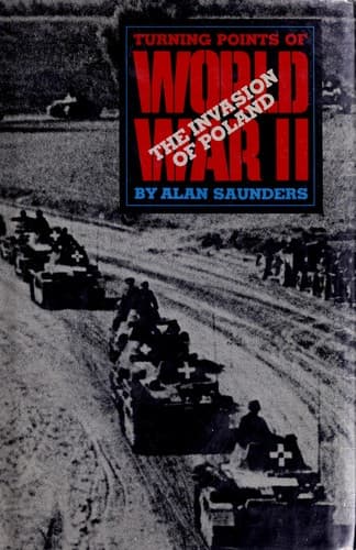 Cover of The invasion of Poland by Alan Saunders