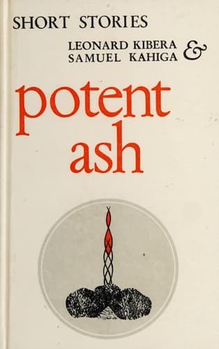 Cover of Potent ash by Leonard Kibera