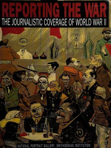 Cover of Reporting the war by Frederick Voss