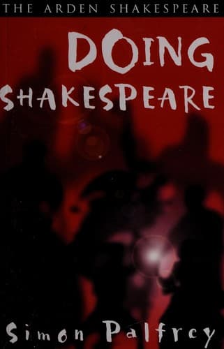 Cover of Doing Shakespeare by Simon Palfrey