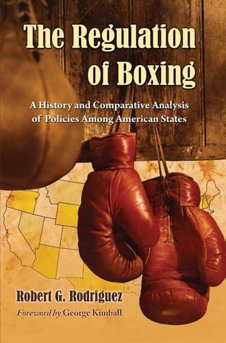 Cover of The regulation of boxing by Robert G. Rodriguez