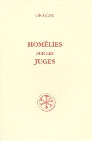 Cover of Homilies on Judges by Origen comm