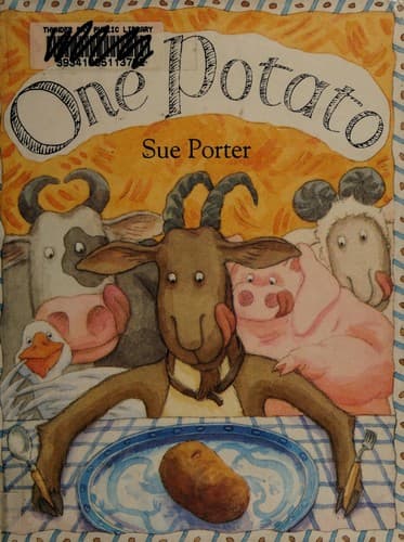 Cover of One potato by Sue Porter