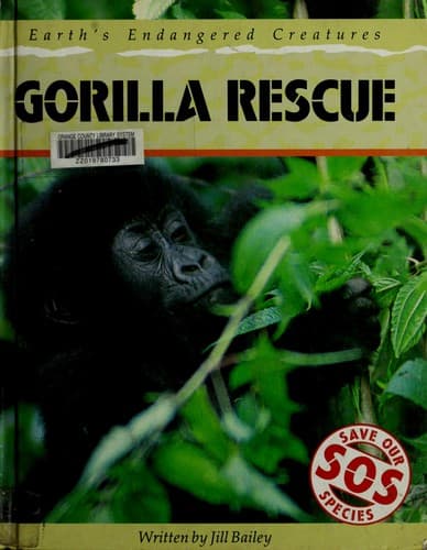 Cover of Gorilla rescue by Jill Bailey