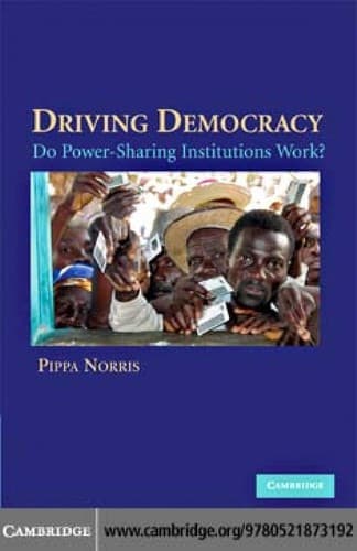 Cover of Driving democracy by Pippa Norris