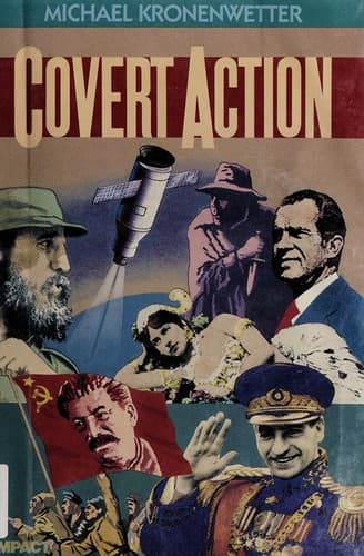 Cover of Covert action by Michael Kronenwetter