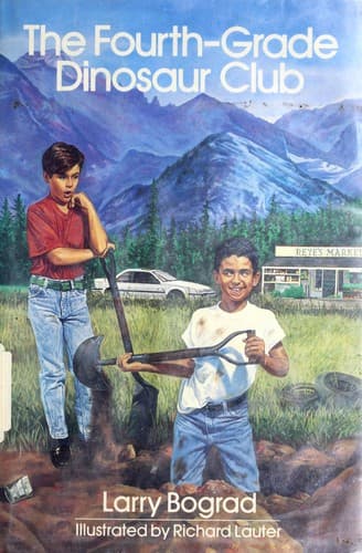 Cover of The Fourth-Grade Dinosaur Club by Larry Bograd