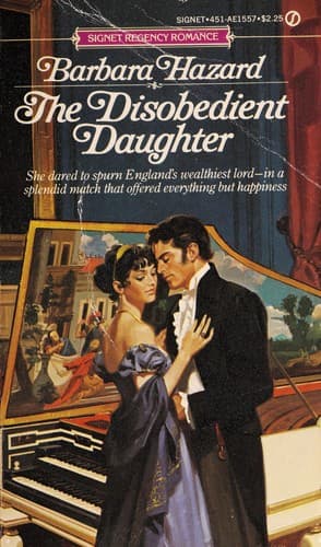Cover of The Disobedient Daughter by Barbara Hazard