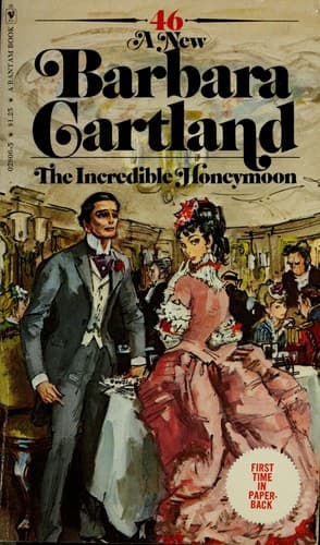 Cover of The Incredible Honeymoon by Barbara Cartland