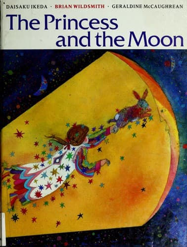 Cover of The Princess and the Moon by Daisaku Ikéda