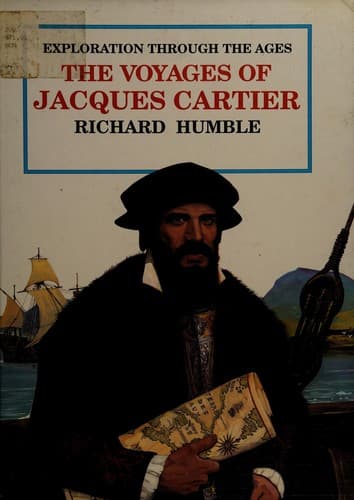 Cover of The voyages of Jacques Cartier by Richard Humble