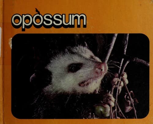 Cover of The life cycle of an opossum by Julian May
