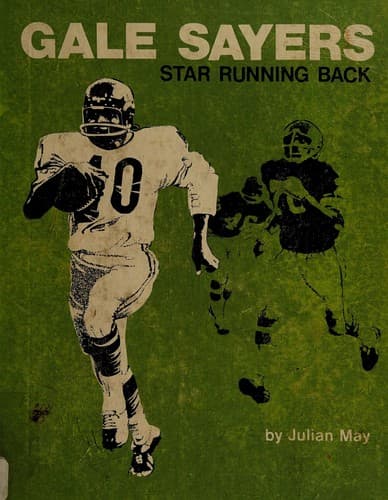 Cover of Gale Sayers, star running back by Julian May