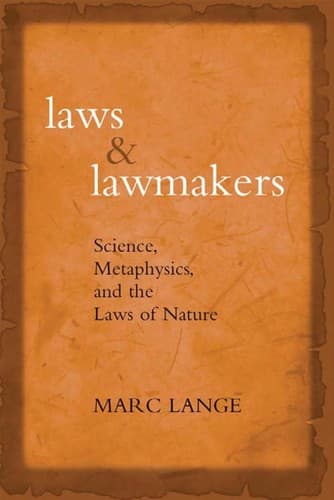 Cover of Laws and lawmakers by Marc Lange