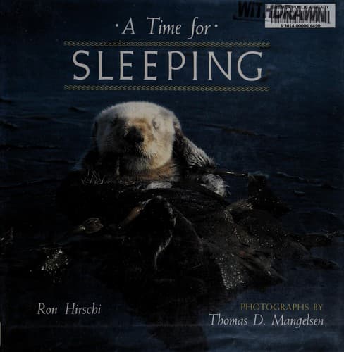 Cover of A time for sleeping by Ron Hirschi