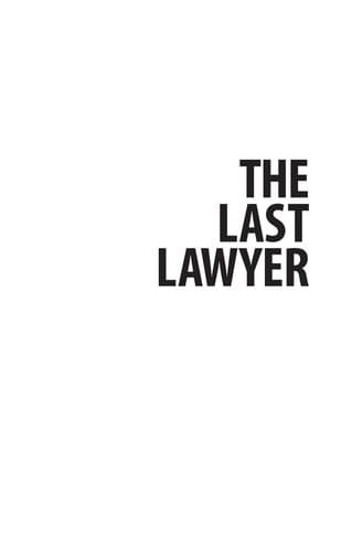 Cover of The last lawyer by John Temple
