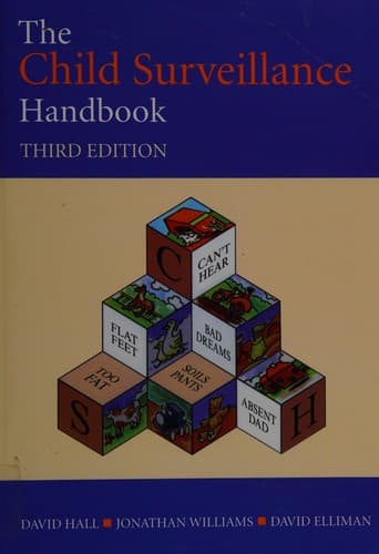 Cover of The child surveillance handbook by David M. B. Hall