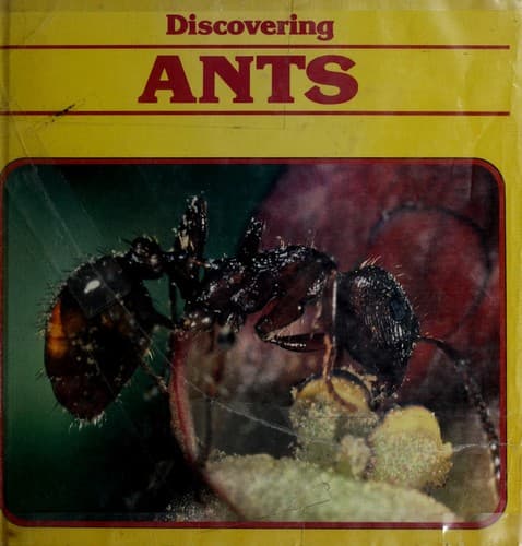 Cover of Discovering Ants by Christopher O'Toole
