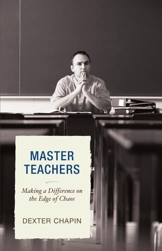 Cover of Master teachers by Dexter Chapin